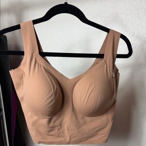 SKIMS Naked Plunge Tank Bra